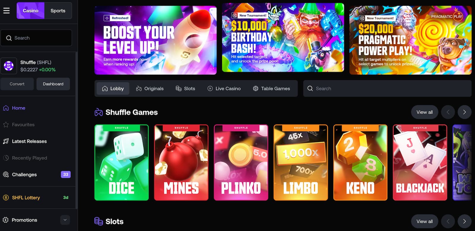 Shuffle Casino
